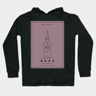 Bern Minimal Poster Hoodie